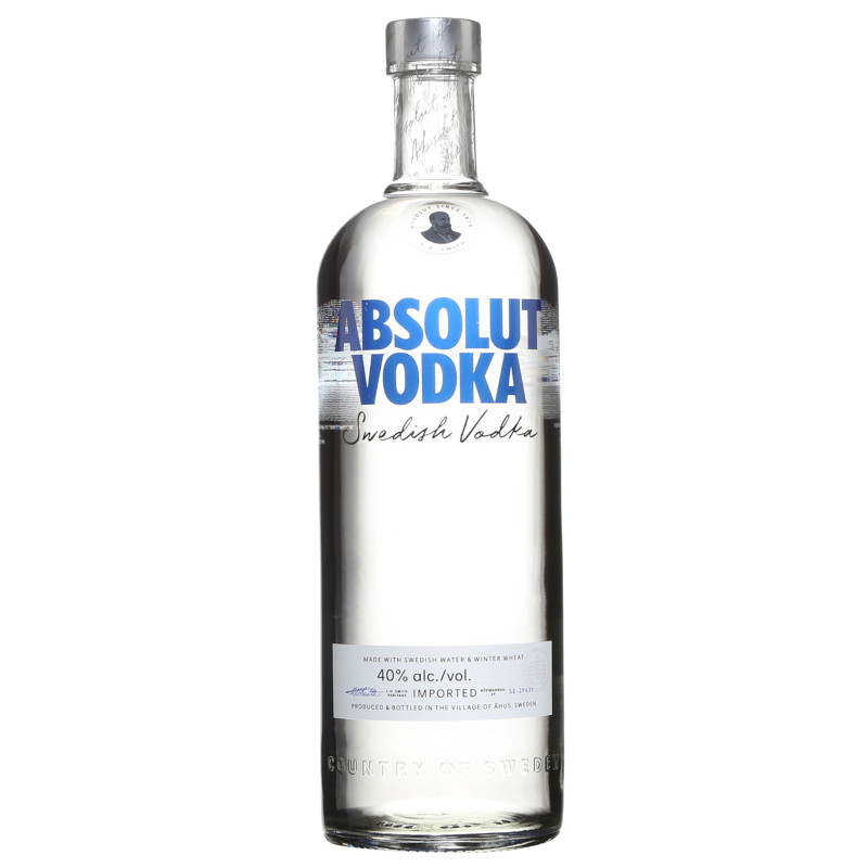 Absolut Vodka Country of Sweden