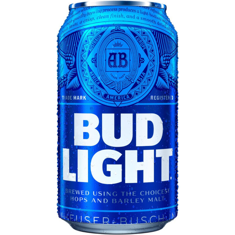 Bud Light Cans 355 ml (4%)
