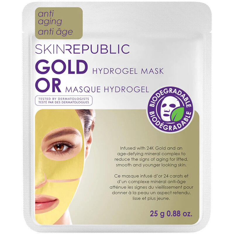 Skin Republic Masque Hydrogel Or
