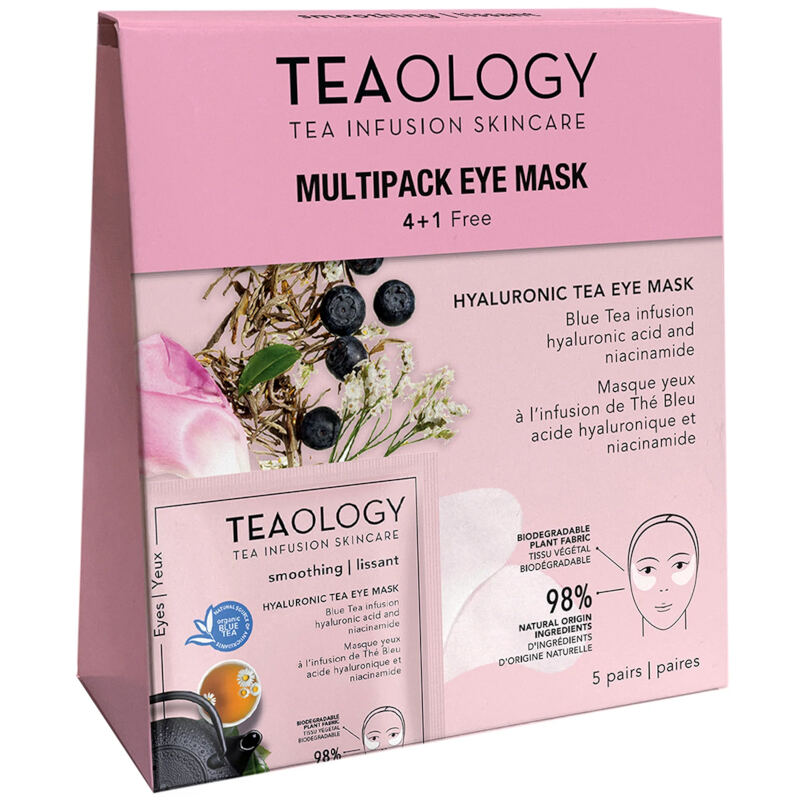 Teaology Hyaluronic Tea Eye Mask 4+1