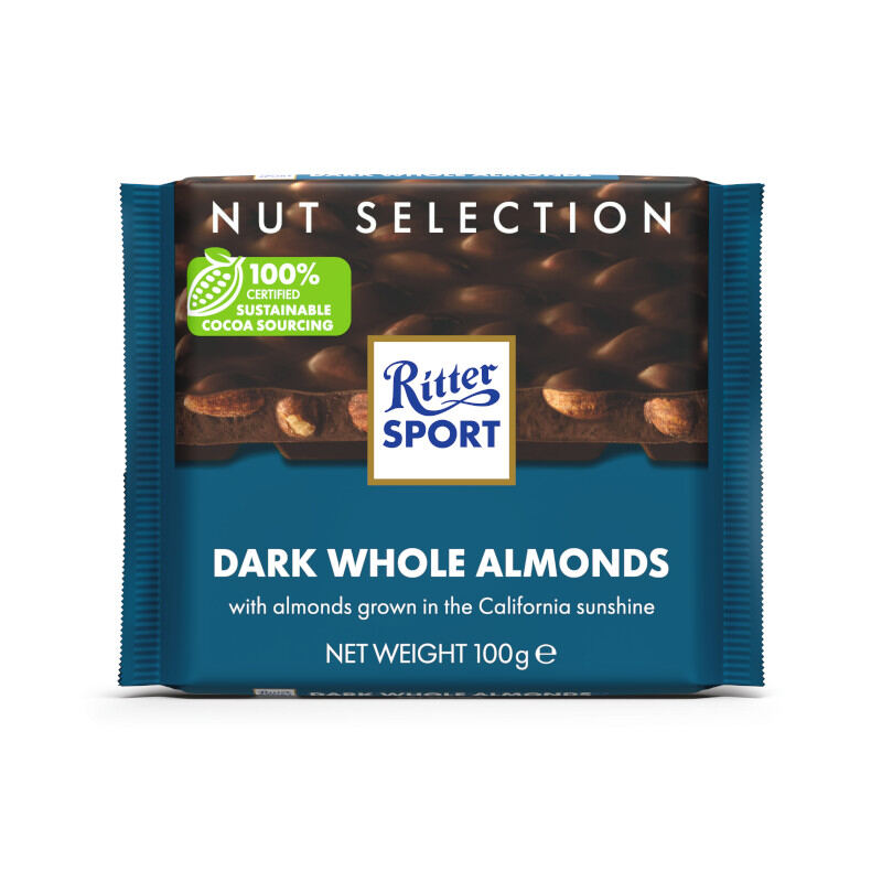 Ritter Sport Dark Whole Almonds