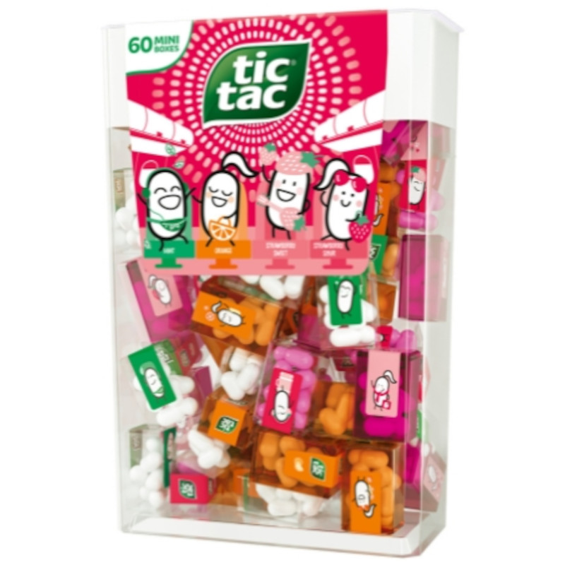 TicTac Travels 60 Mini Strawberry