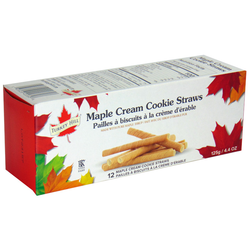 Maple Cream Cookies Straws
