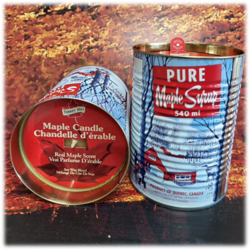 Maple Scented Candle in Syrup Tin