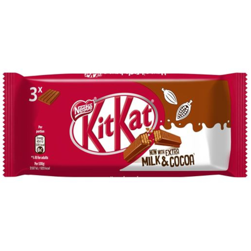 Kit Kat Trio Extra Milk & Cocoa