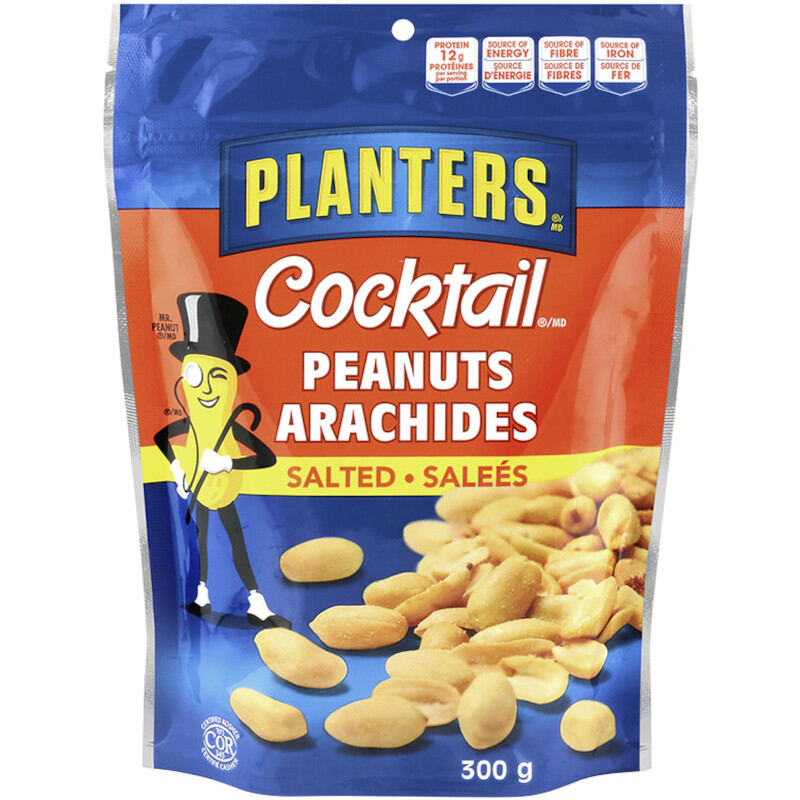 Planters Cocktail Peanuts Salted