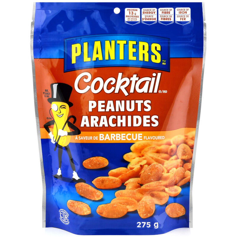 Planters Cocktail Peanuts BBQ